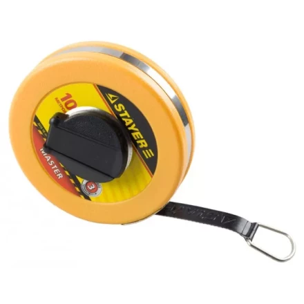 Мерная лента STAYER &quot;MASTER&quot; F-10, фиберглассовое двустороннее полотно, 10м 3415-10_z01 купить в Ханты-Мансийске