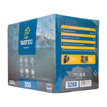 Сварочный аппарат VARTEG 250 купить в Ханты-Мансийске