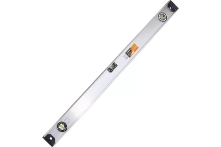 Уровень алюминиевый «Рельс» 1000мм 3 глазка фрезерованный Вихрь 900/73/11/4/16 купить в Ханты-Мансийске