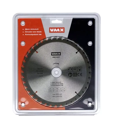 Диск пильный ф200х30 z40 дерево VMX 512423 купить в Ханты-Мансийске