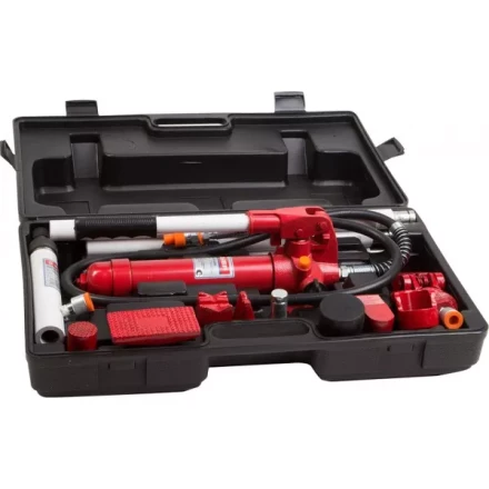 Набор ЗУБР &quot;ЭКСПЕРТ&quot; гидравлический, портативный для правки кузова, в пластиковом кейсе, 4т, 62МПа 43035-4 купить в Ханты-Мансийске