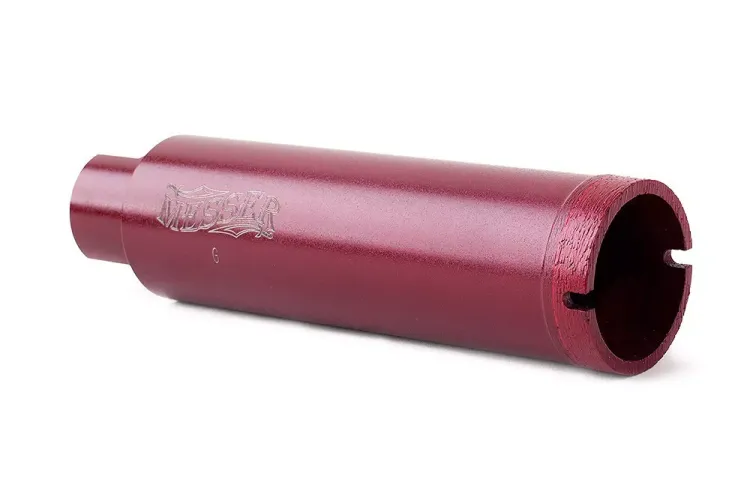 Сегментная алмазная коронка MESSER REDLINE по граниту диаметр 62 мм длина 100 мм купить в Ханты-Мансийске