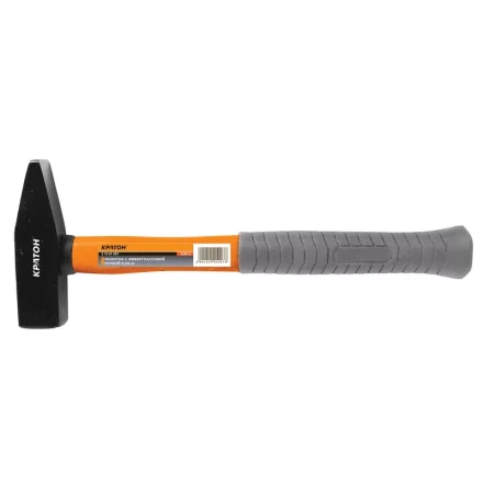 Молоток с фиберглассовой обрезиненной рукояткой 0,60кг   Кратон 2 15 01 008 купить в Ханты-Мансийске