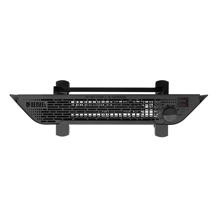 Конвектор электрический Denzel XCE-1000 B, 230 В, 1000 Вт, X-образный нагреватель черный 98127 купить в Ханты-Мансийске