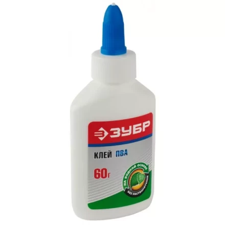 Клей ПВА ЗУБР, на блистере, 60 г 41932 купить в Ханты-Мансийске