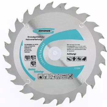 Пильный диск по дереву 160 x 20/16 x 36Т GROSS 73308