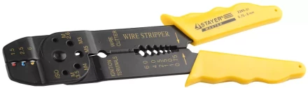 Электропассатижи, 0.75 - 6 мм2, 210 мм, STAYER 2265-21 купить в Ханты-Мансийске