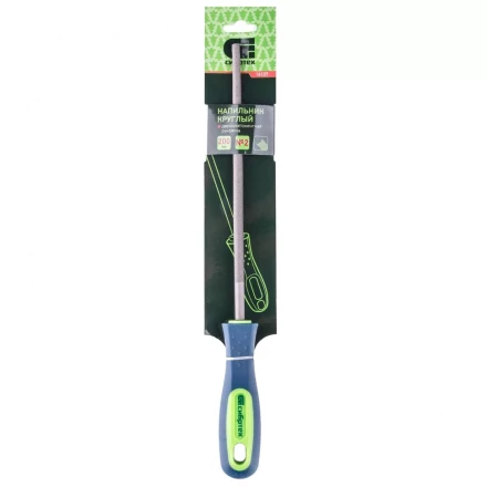 Напильник 200 мм круглый двухкомпонентная рукоятка №2 Сибртех 16127 купить в Ханты-Мансийске