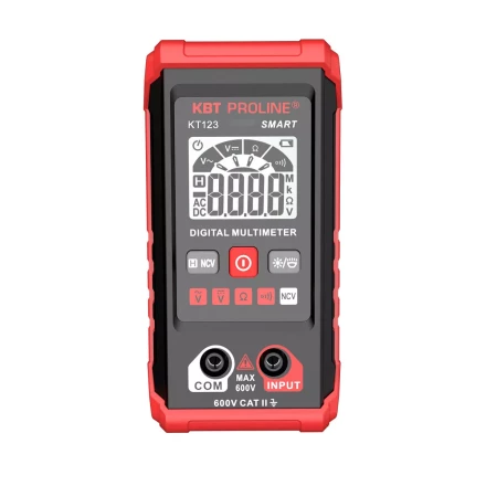 Мультиметр цифровой компактный КВТ SMART KT 123 с автоматическим выбором режимов и пределов измерений (88550) купить в Ханты-Мансийске