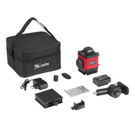 Лазерный уровень м-призм. ML 360-4 Basic SET, 30 м, зеленый луч, акк. Li 3000 мАч, сумка// MTX 35084 купить в Ханты-Мансийске