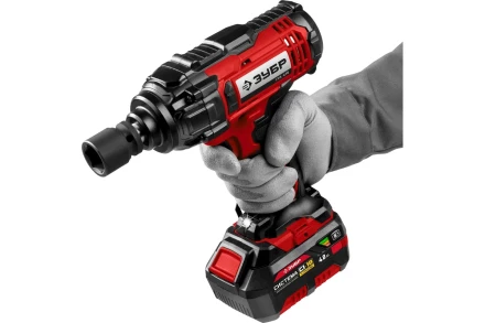 Гайковерт ударный, 1 АКБ (4 Ач), в кейсе ГУЛ-410-41 купить в Ханты-Мансийске