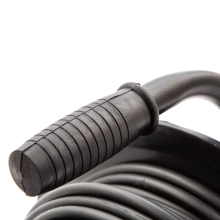 Удлинитель силовой 50 м Сибртех 95855, 10А, тип УХ10, ПВС, на кабельной катушке, 4 розетки без заземления купить в Ханты-Мансийске