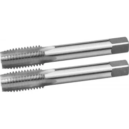 Метчики ЗУБР "ЭКСПЕРТ" машинно-ручные, комплектные для нарезания метрической резьбы, М18 x 2,0, 2шт 4-28007-18-2.0-H2