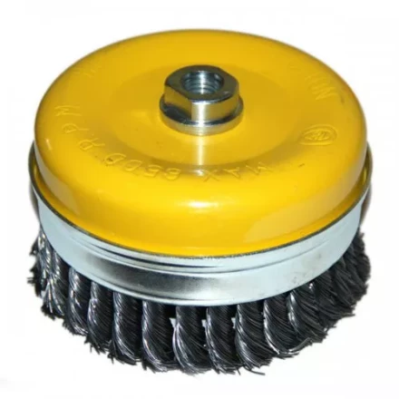 Щетка для УШМ чашечная М14/125 мм, ст.витая 1/20 51548 купить в Ханты-Мансийске