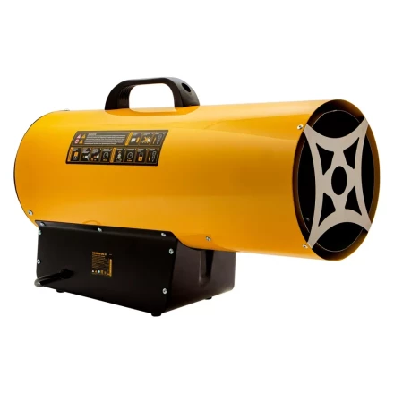 Газовая тепловая пушка GHG-50, 50 кВт, 1400 м3/ч, пропан-бутан Denzel 96480 купить в Ханты-Мансийске