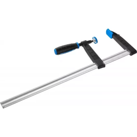 Струбцина ЗУБР &quot;ПРОФЕССИОНАЛ&quot;, тип &quot;F&quot;, двухкомпонентная ручка, стальная закаленная рейка, 120х500мм 32155-120-500 купить в Ханты-Мансийске