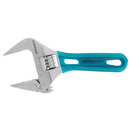 Ключ разводной, 140 мм,CrV, укороченная ручка// Gross 15565 купить в Ханты-Мансийске