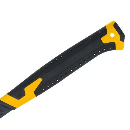 Топор цельнокованый 600 г Denzel 21499, двухкомпонентная обрезиненная рукоятка купить в Ханты-Мансийске