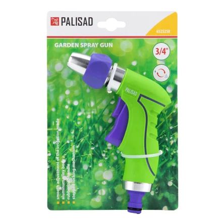 Пистолет-распылитель Palisad , регулируемый, металлический корпус, 6525258 купить в Ханты-Мансийске
