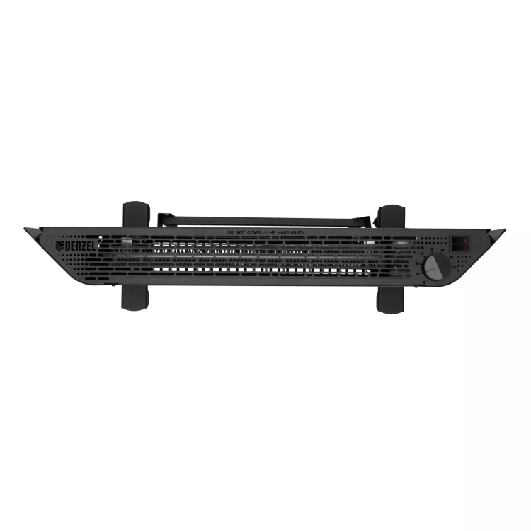 Конвектор электрический Denzel XCE-1500 B, 230 В, 1500 Вт, X-образный нагреватель черный 98128 купить в Ханты-Мансийске