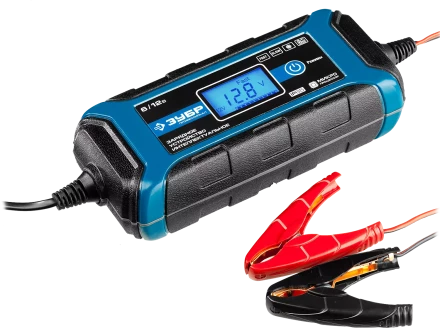 Зарядные устройства 4 А серия ПРОФЕССИОНАЛЗарядное устройство ЗУБР Профессионал 6/12 В, 4А, IP65, ЗУ-120 59300 купить в Ханты-Мансийске