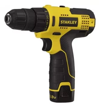Дрель аккумуляторная Stanley STCD1081B2 в кейсе купить в Ханты-Мансийске