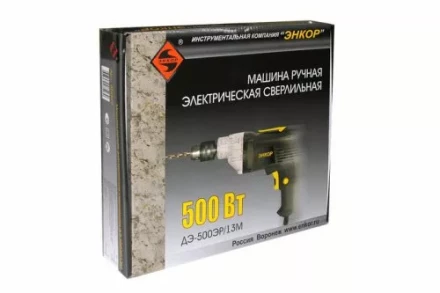 Дрель ДЭ-500ЭР/13М 50069 купить в Ханты-Мансийске