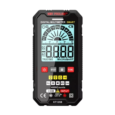 Мультиметр цифровой КВТ SMART KT 125В с True RMS (86325)