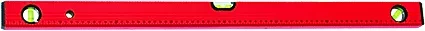 Уровень алюминиевый 400 мм 3 глазка красный линейка  MATRIX 33220 купить в Ханты-Мансийске