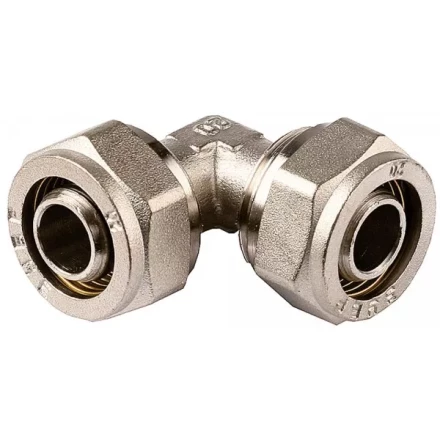 Уголок ЗУБР соединительный, цанга-цанга, 16х16х2,0, никель 51408-16 купить в Ханты-Мансийске