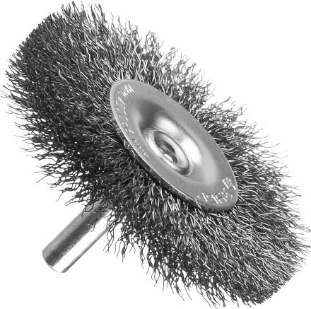 ЗУБР &quot;ПРОФЕССИОНАЛ&quot;. Щетка дисковая для дрели, витая стальная проволока 0,3мм, 50мм 35198-050_z02 купить в Ханты-Мансийске