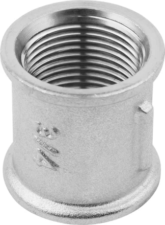 Муфта ЗУБР &quot;ЭКСПЕРТ&quot;, никелированная латунь, 3/4&quot; 51291-3/4 купить в Ханты-Мансийске