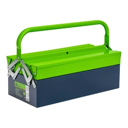 Ящик для инструмента Сибртех 90750, 430 х 200 х 160 мм, три секции, металлический
