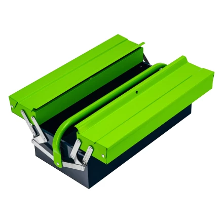 Ящик для инструмента Сибртех 90750, 430 х 200 х 160 мм, три секции, металлический купить в Ханты-Мансийске