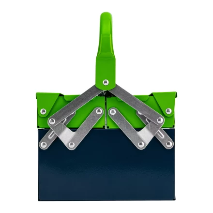 Ящик для инструмента Сибртех 90750, 430 х 200 х 160 мм, три секции, металлический купить в Ханты-Мансийске