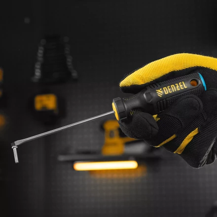 Отвертка, SL3х100 мм, S2, 3к рукоятка Denzel 121907 купить в Ханты-Мансийске