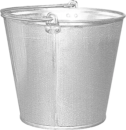 Ведро,12 л, оцинкованное  Россия 67591 купить в Ханты-Мансийске