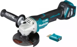 Аккумуляторная угловая шлифмашина Makita DGA518ZU (без АКБ и ЗУ, Bluetooth-соединение)