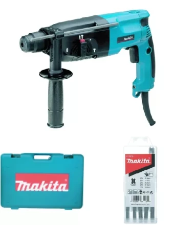 Перфоратор Makita HR2450X8 (НАБОР БУРОВ ИЗ 5 шт. В ПОДАРОК) купить в Ханты-Мансийске