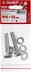 Болт (DIN933) в комплекте с гайкой (DIN934), шайбой (DIN125), шайбой пруж. (DIN127), M10 x 50 мм, 2 шт, ЗУБР 303436-10-050 купить в Ханты-Мансийске