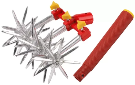 Набор GRINDA садовый: культиватор 6-звездочный, ручка пластмассовая 8-421888 купить в Ханты-Мансийске