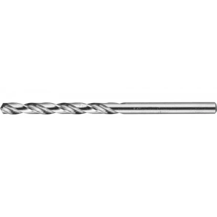 Сверло ЗУБР &quot;ЭКСПЕРТ&quot;  по металлу, цилиндрический хвостовик, быстрорежущая сталь Р6М5, класс точности А1, 4,2х75мм 4-29625-075-4.2 купить в Ханты-Мансийске