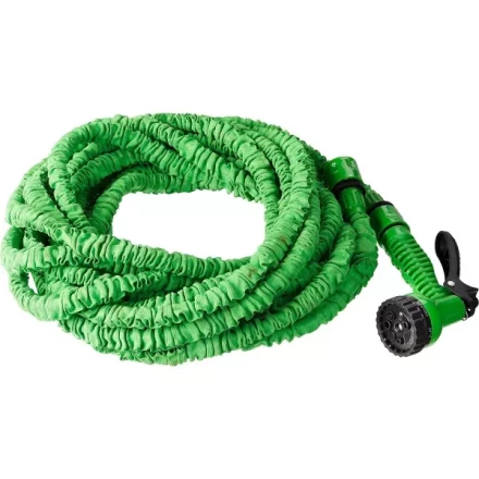 РОСТОК. Набор поливочный: Шланг удлиняющийся 22,5 м, распылитель пистолетный 7 поз., адаптер внеш 1/2&quot;x3/4&quot; 428498-22 купить в Ханты-Мансийске