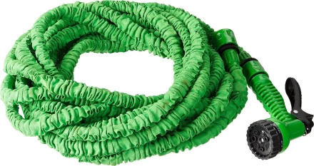 РОСТОК. Набор поливочный: Шланг удлиняющийся 22,5 м, распылитель пистолетный 7 поз., адаптер внеш 1/2&quot;x3/4&quot; 428498-22 купить в Ханты-Мансийске