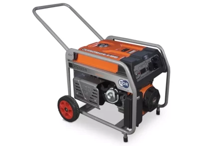 Генератор бензиновый TOR KM11000H 8,0 кВт 220В 27 л с электростартером и колесами 1011100 купить в Ханты-Мансийске