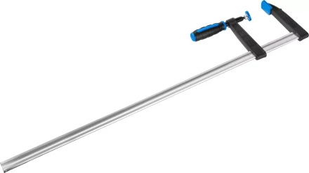 Струбцина ЗУБР &quot;ПРОФЕССИОНАЛ&quot;, тип &quot;F&quot;, двухкомпонентная ручка, стальная закаленная рейка, 120х800мм 32155-120-800 купить в Ханты-Мансийске