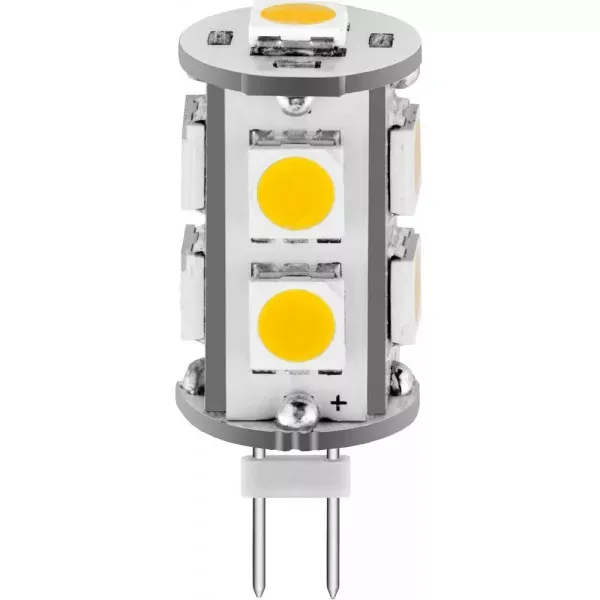 Лампа СВЕТОЗАР светодиодная "LED technology", теплый белый свет (3000К), 12В, 1,8Вт (10) 44590-10 купить в Ханты-Мансийске
