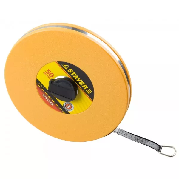 Мерная лента STAYER "MASTER" F-50, фиберглассовое двустороннее полотно, 50м 3415-50_z01 купить в Ханты-Мансийске