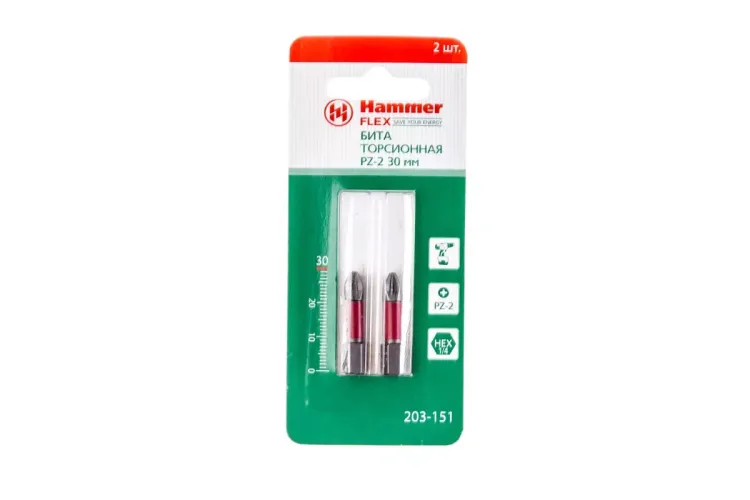 Бита HAMMER PZ2 30мм (2шт.) купить в Ханты-Мансийске