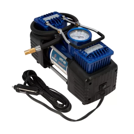 Автомобильный компрессор VARTEG VRT-60 с набором аксессуаров купить в Ханты-Мансийске